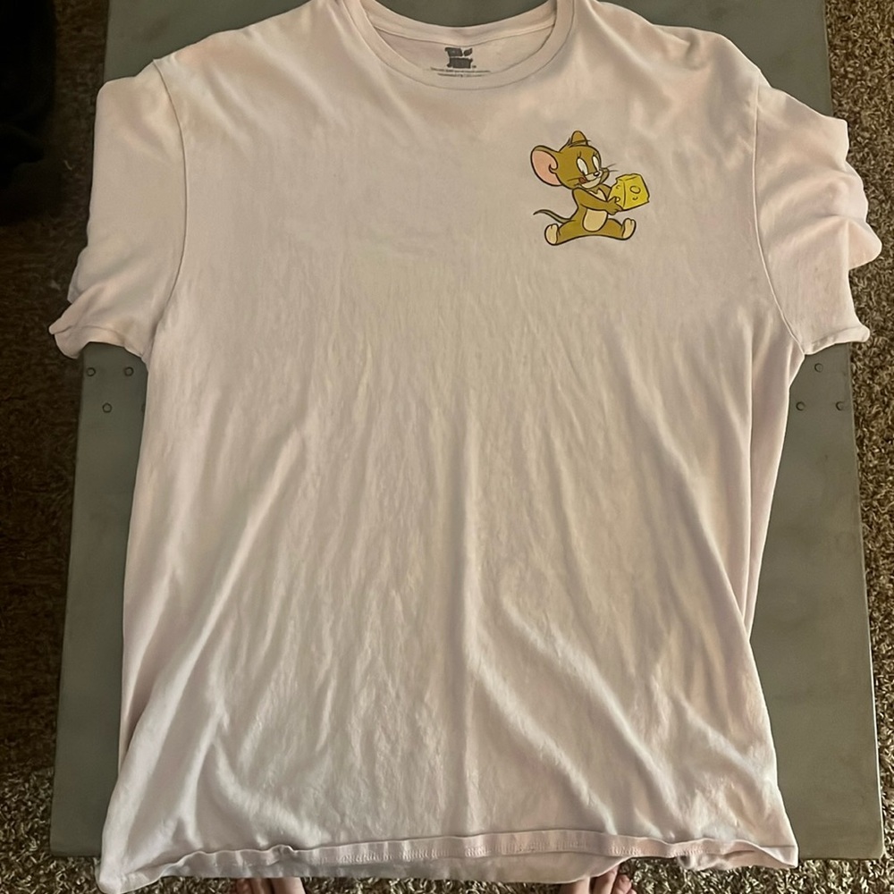 Tom and Jerry pink T shirt
